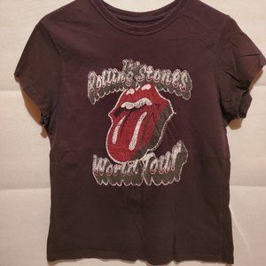 Rolling Stones 2007 XXL Womens / Juniors World Tour Concert T-shirt